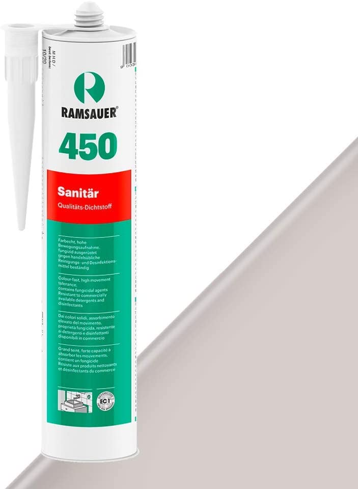Ramsauer Sanitary 450, 310 ml, cementgrå Ramsauer Sanitary 450, 310 ml, cementgrå