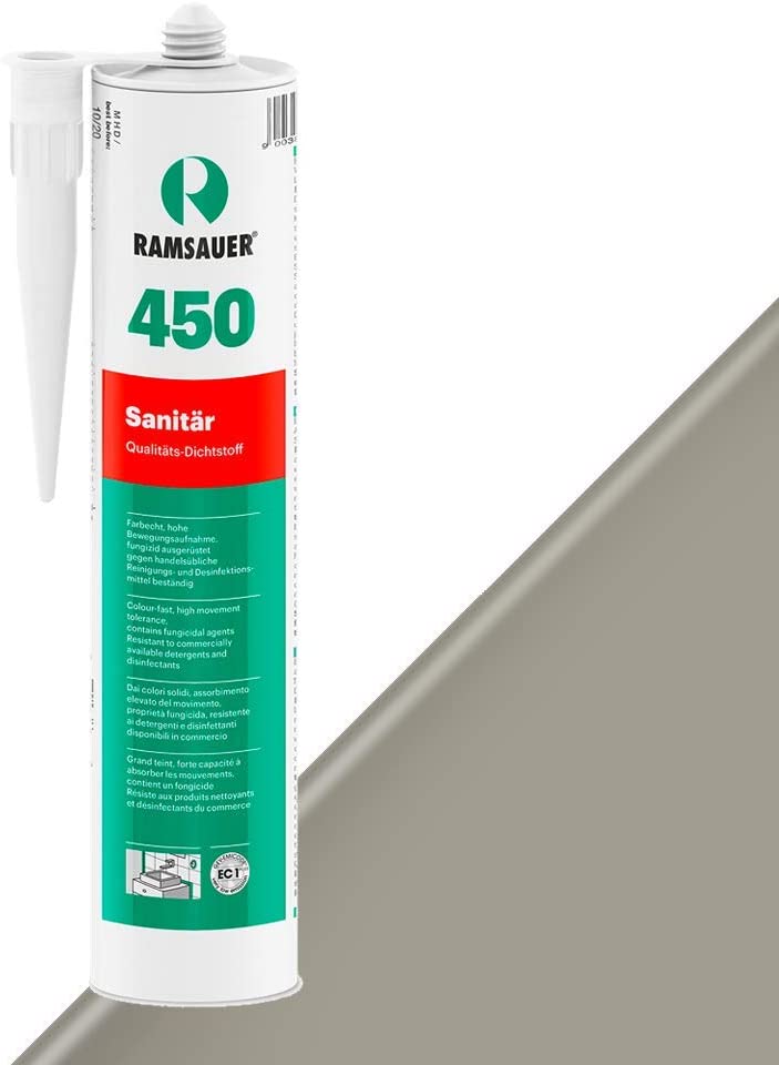 Ramsauer Sanitary 450, 310 ml, cementgrå Ramsauer Sanitary 450, 310 ml, cementgrå