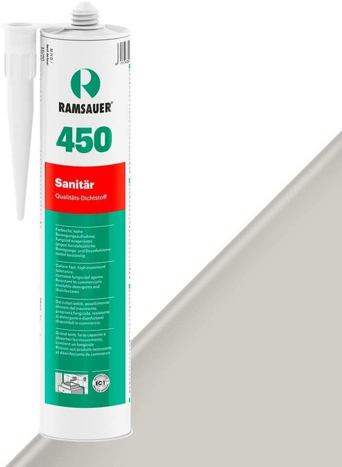 Ramsauer Sanitary 450, 310 ml, cementgrå Ramsauer Sanitary 450, 310 ml, cementgrå