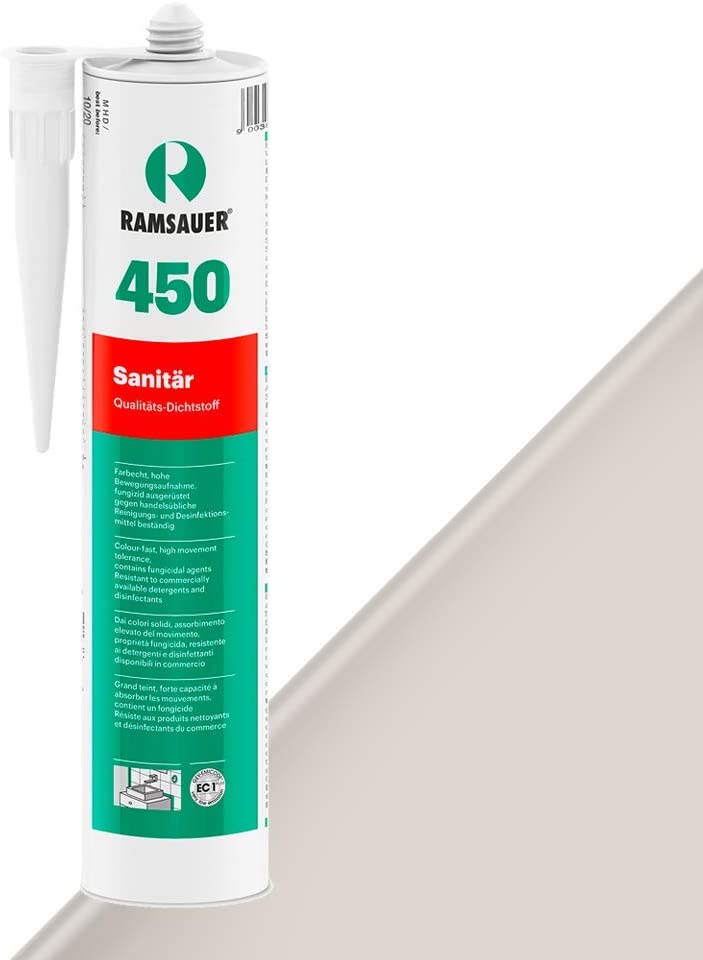 Ramsauer Sanitary 450, 310 ml, cementgrå Ramsauer Sanitary 450, 310 ml, cementgrå