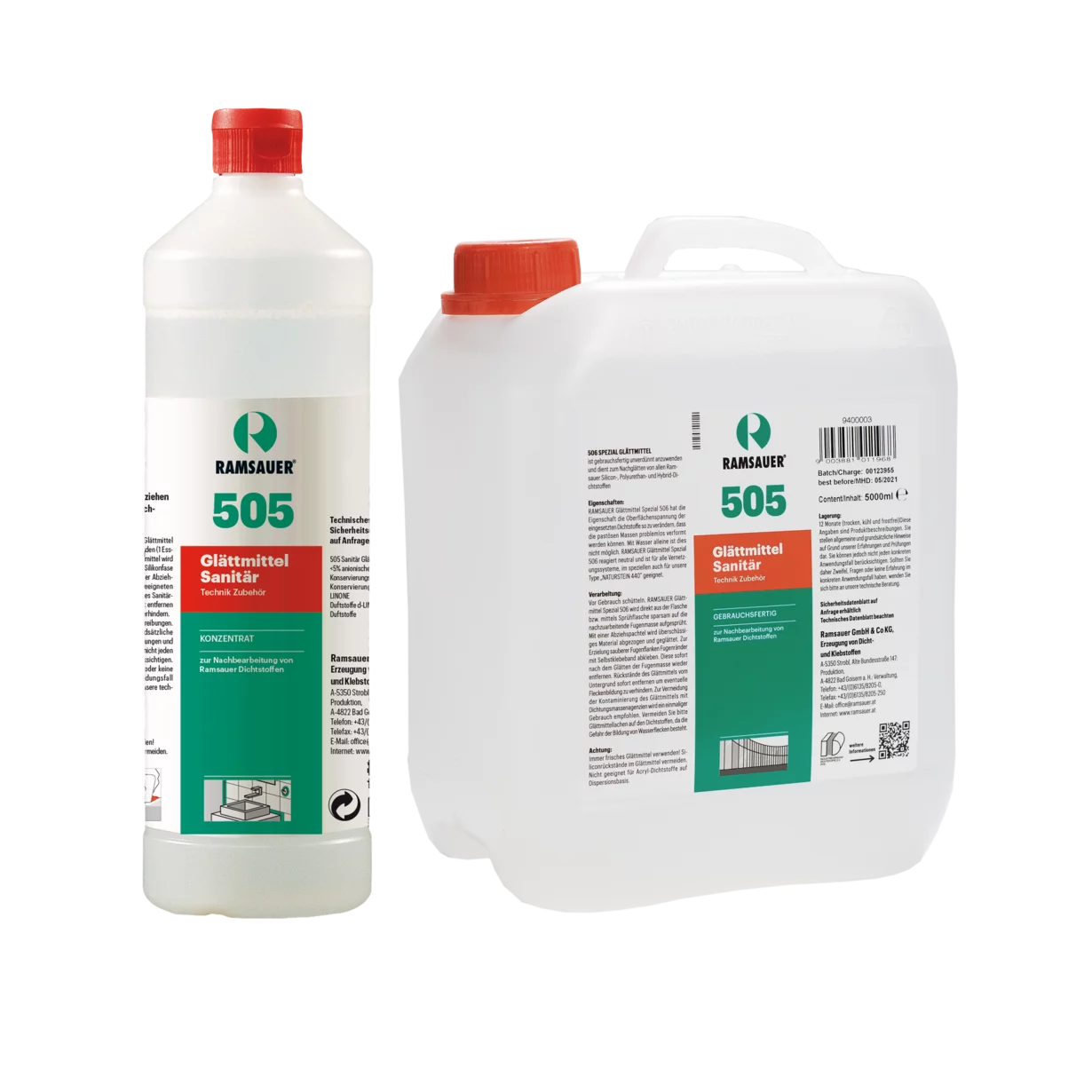 Ramsauer 505 Udjævningsmiddel sanitær 1000 ml Ramsauer 505 Udjævningsmiddel sanitær 1000 ml