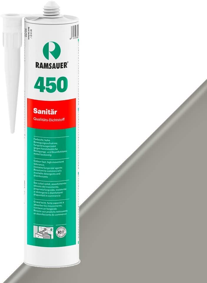Ramsauer Sanitary 450, 310 ml, cementgrå Ramsauer Sanitary 450, 310 ml, cementgrå
