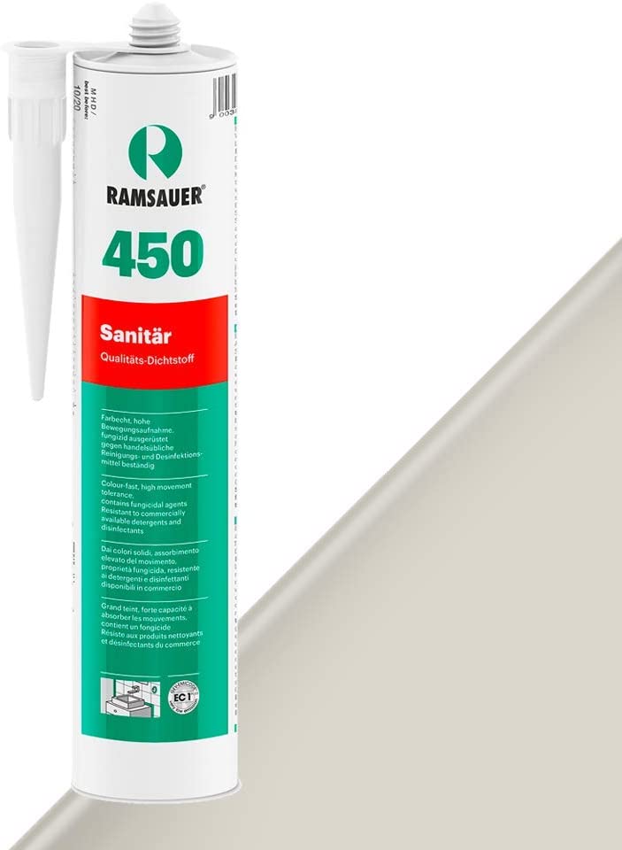 Ramsauer Sanitary 450, 310 ml, cementgrå Ramsauer Sanitary 450, 310 ml, cementgrå
