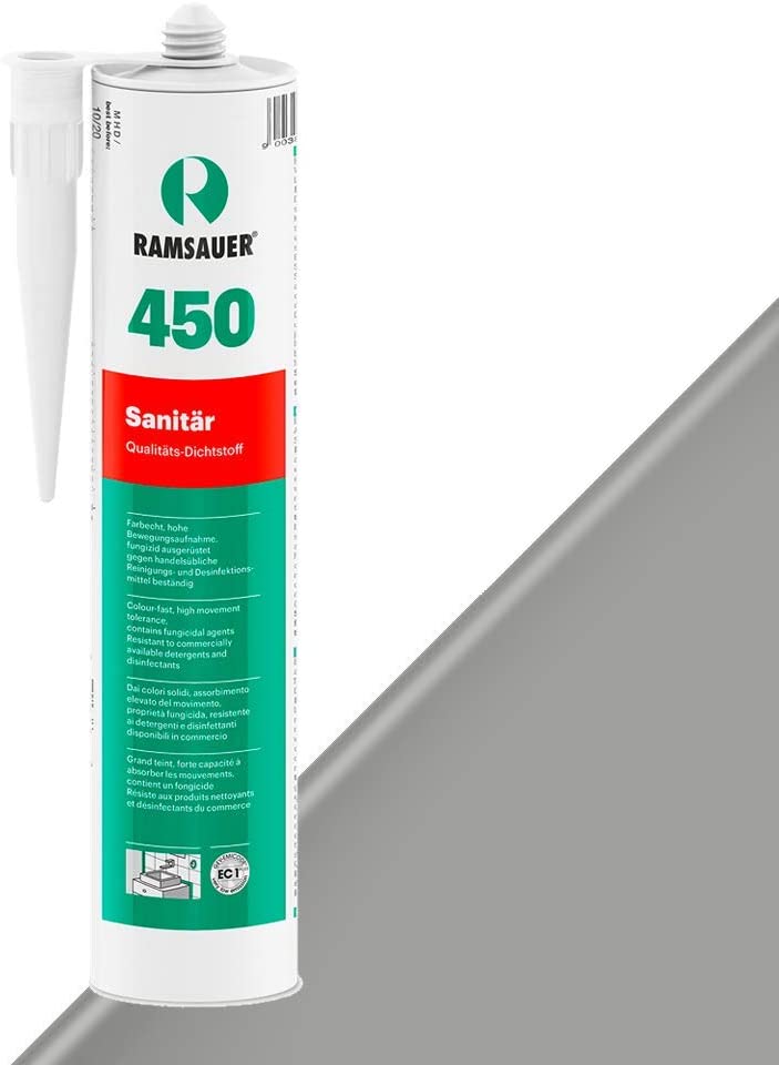 Ramsauer Sanitary 450, 310 ml, cementgrå Ramsauer Sanitary 450, 310 ml, cementgrå