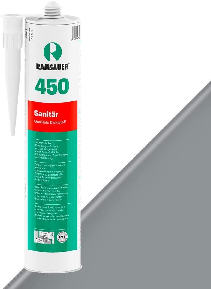 Ramsauer Sanitary 450, 310 ml, cementgrå Ramsauer Sanitary 450, 310 ml, cementgrå