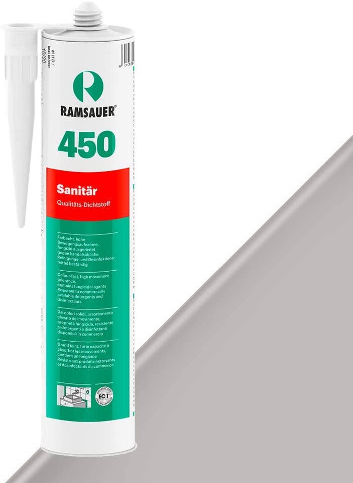 Ramsauer Sanitary 450, 310 ml, cementgrå Ramsauer Sanitary 450, 310 ml, cementgrå