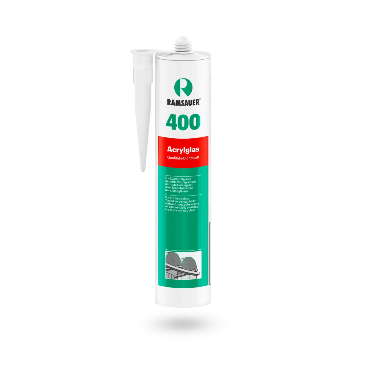 Ramsauer 400 akrylglas, 310 ml, transparent